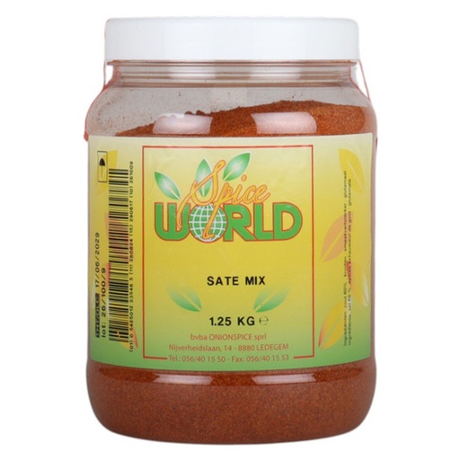 [7865] Saté Kruiden Mix Spice World 1,25 kg
