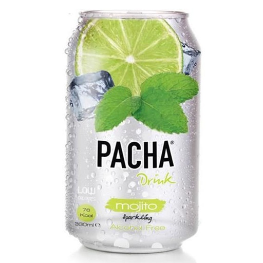 [10134] Pacha Drink Mojito Sparkling Can 24 x 33 cl