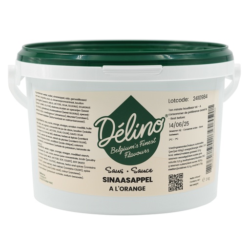 [2016] Orange Sauce Delino 3 kg