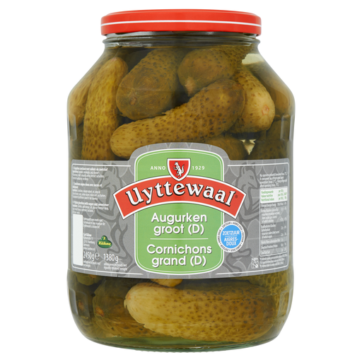 [7061] Extra Large Pickles Uyttewaal Glass 2,45 L