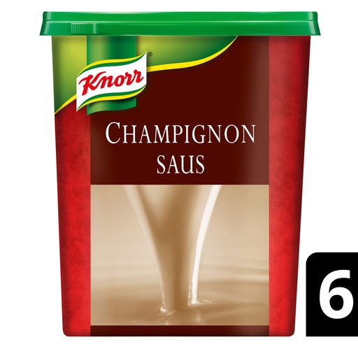 [5710] Champignon Saus Gourmet Knorr Pot 1,08 kg