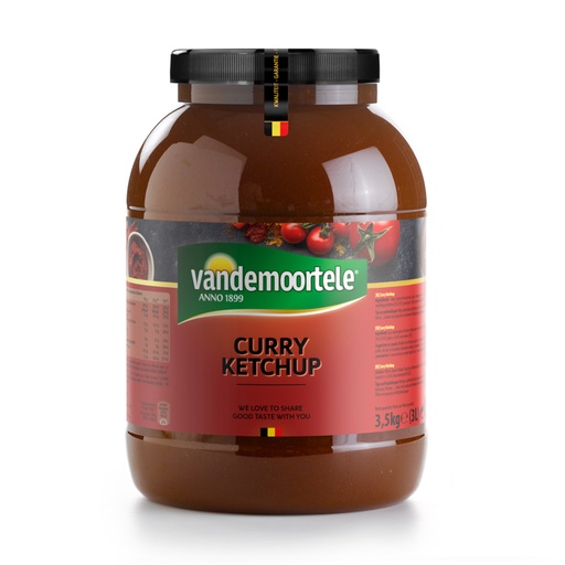 [3645] Curry Ketchup Vandemoortele Pet 3 L