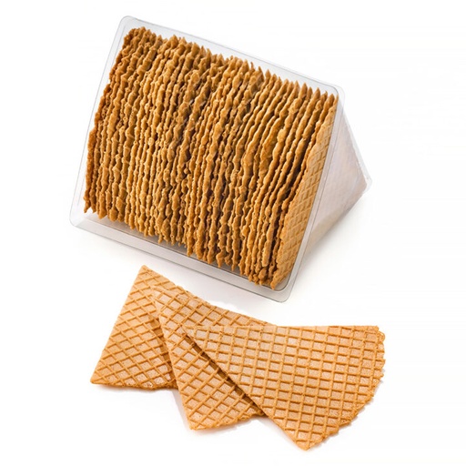 [18886] Ijskoek Waaier Artisanaal Flowpack DV-Foods 216 st