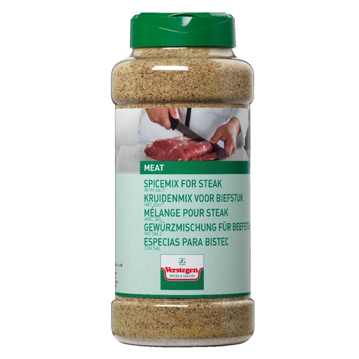 [19164] Steak Seasoning with Salt - Verstegen Jar 480 gr