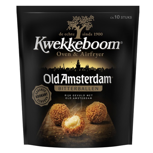 [W0701] Bitterballen Old Amsterdam Oven Kwekkeboom 10 x 25 gr