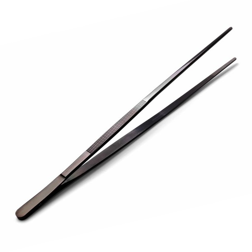 [PR/05811] Pincet universeel RVS zwart Hendi 300 mm - 680131
