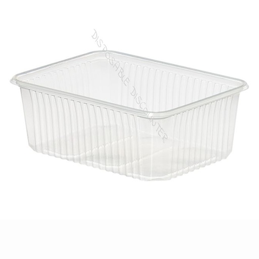 [4092] Spaghetti Container Rectangular 1000 cc 12 x 50 pcs