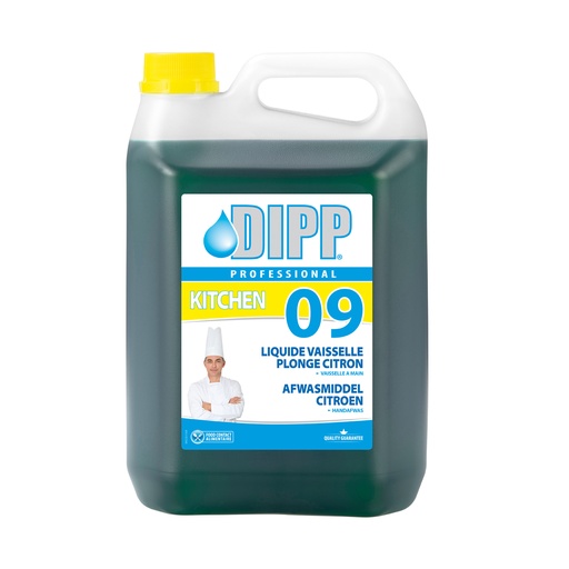 [4849] Afwasmiddel Citroen Groen Dipp (09) Can 5 L