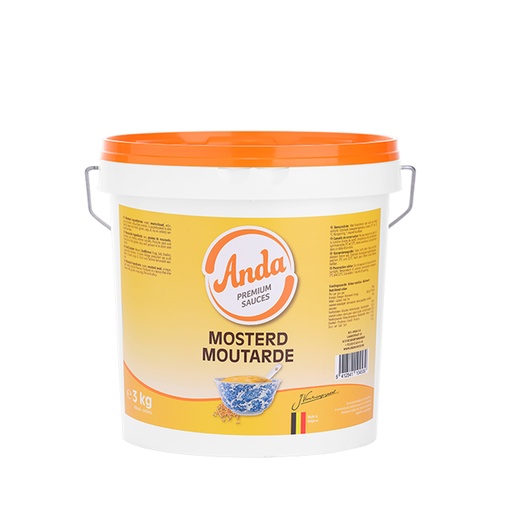 [6918] Mosterd Saus Anda Emmertje 3 kg