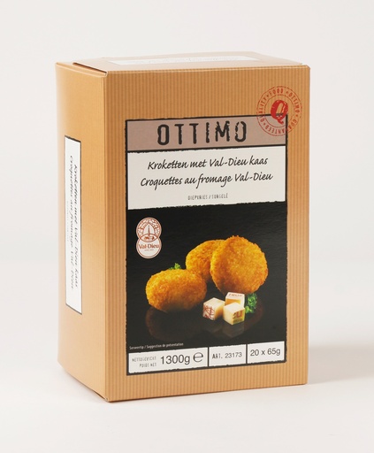 [18678] Croquette Fromage Val Dieu Ottimo 20 x 65 gr 