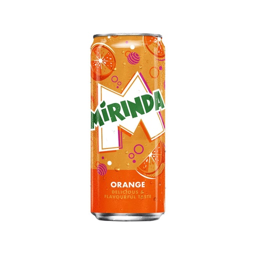 [PR/10251] Mirinda Orange Sleek Can 24 x 33 cl 