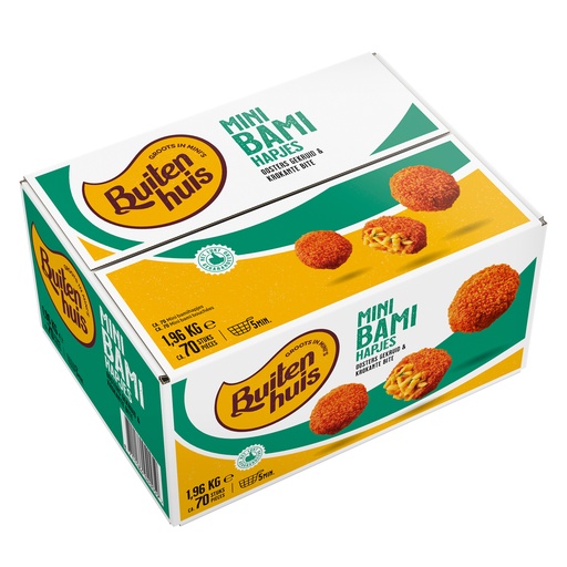 [0720] Bamiballetjes Buitenhuis 70 x 28 gr