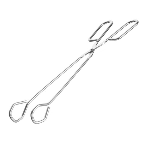 [10124] 171417 Serveertang Gebogen RVS 240mm