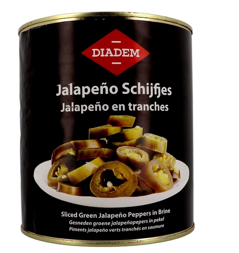 [PR/09628] Jalapeno Schijfjes Diadem Blik 3 L