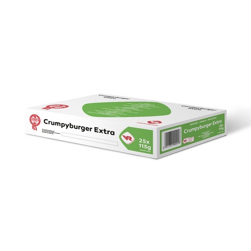 [19128] Crumpy Burger Extra (Chicken) Vanreusel 30 x 115 gr