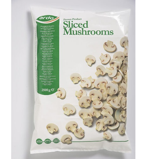[PR/09814] Champignons Émincés Ardo 2,5 kg