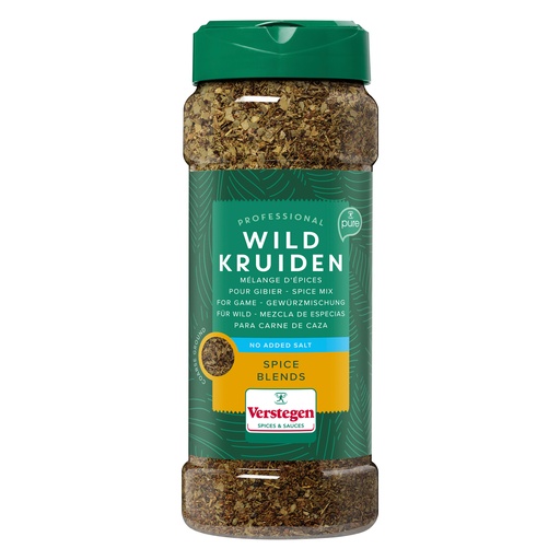 [PR/09929] Wild kruiden grof zonder zout pure Verstegen 175 gr