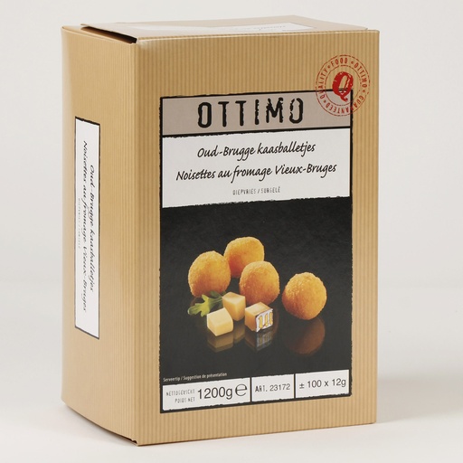 [PR/10173] Boulettes au fromage Vieux Bruges - Ottimo 100 x 12 gr