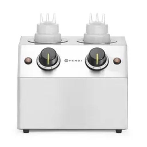 [PR/10198] 201725 Sauce warmer double 2 x 650 ml - Hendi