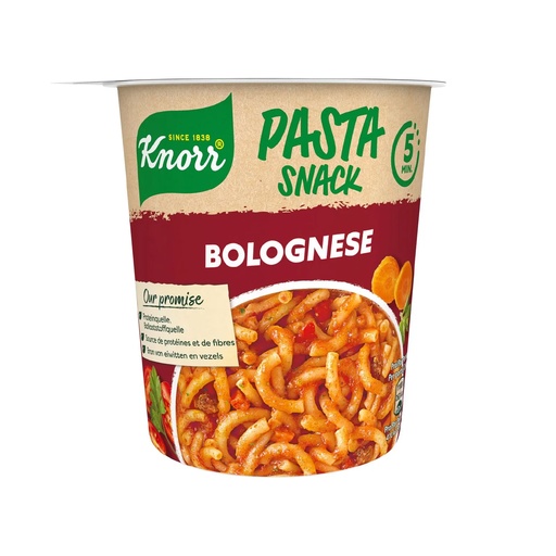 [PR/10207] Pasta Snack Pot Bolognese Knorr 68 gr