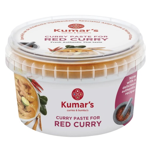 [PR/10212] Kumar's Curry Paste for Red Curry Verstegen 500 gr