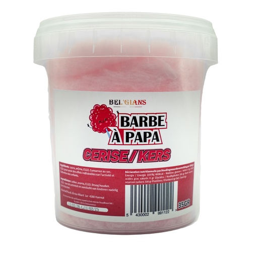 [PR/10295] Barbe à Papa Cerise Bel'Gians 35 gr