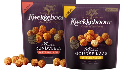 [PR/10389] Mini boulettes au Fromage Gouda Four Kwekkeboom 30 x 8,5 gr