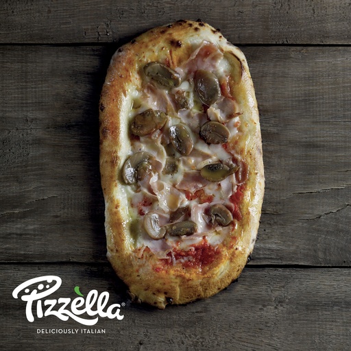 [PR/10409] Pizzella proscuitto funghi (ham champignon) 4 x 225 gr