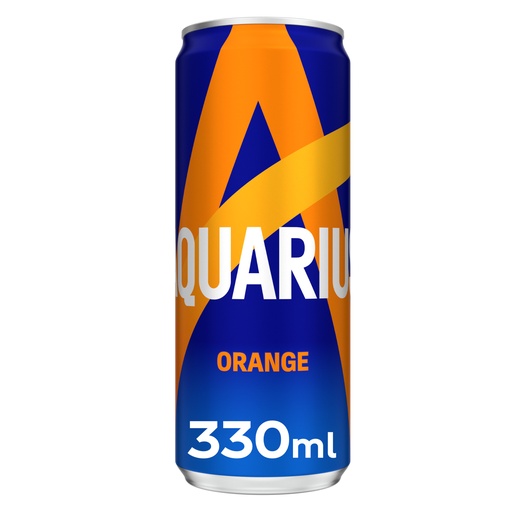 [PR/10684] Aquarius Orange Sleek Can 24 x 33 cl
