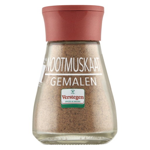 [18820] Nootmuskaat Strooier glas Verstegen 40g