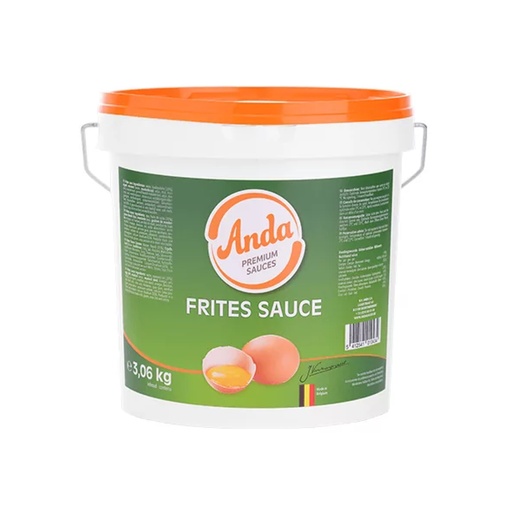 [PR/10720] Frietsaus Groen Emmer Anda 3 L