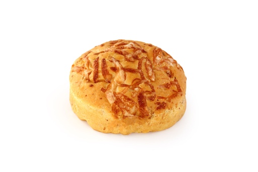 [PR/10817] 2443 Hamburgerbun Emmental, Bacon & Onion Diversi Foods 60 x 100 gr