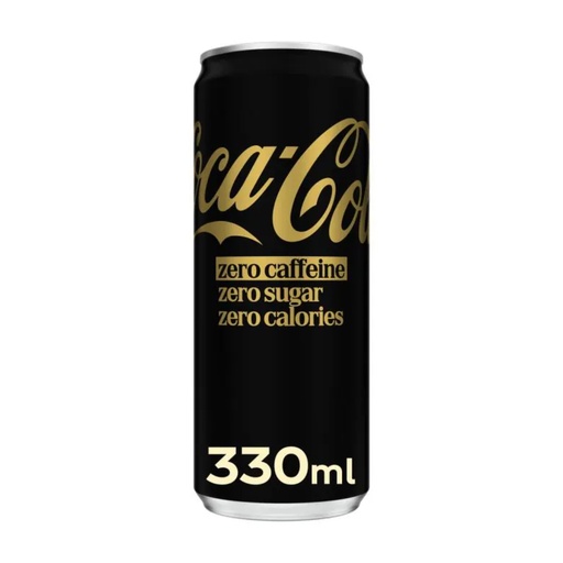 [PR/10825] Coca Cola Zero No Caf. Sleek Blik 4 x 6 x 33 cl