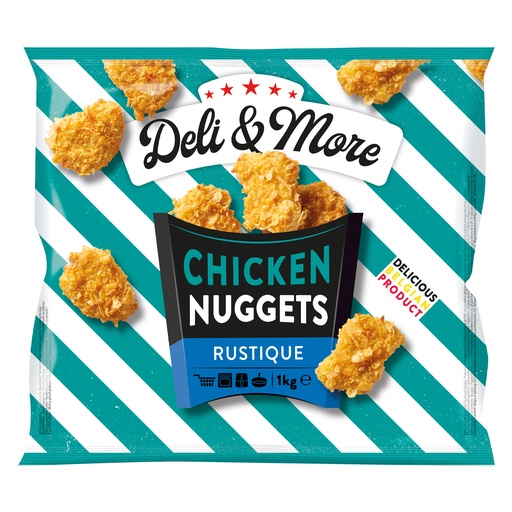 [19370] Chicken Nuggets Breaded Farm Chix 1 kg