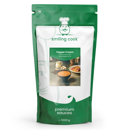 [7610] H33 Peper Roomsaus Smiling Cook 1 kg