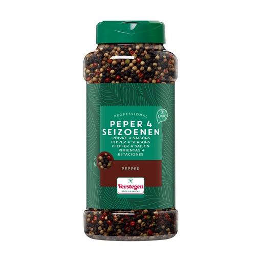 [7860] Poivre 4 Saisons Verstegen 550 gr