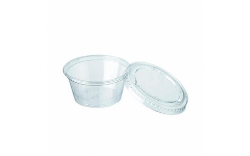 [4034B] Deksel Sauspotje Effen 50 / 70 cc 10 x 100 st