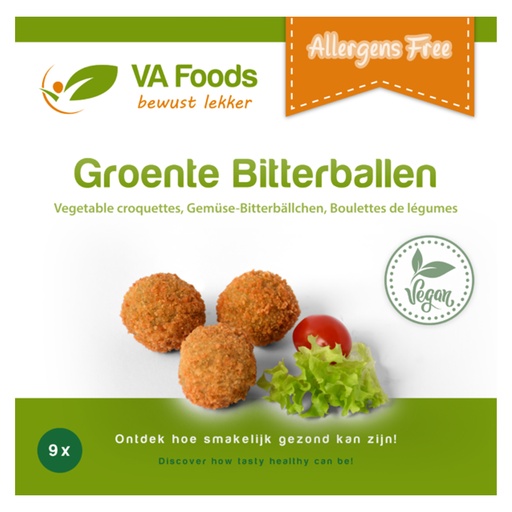 [8803] RTL Vegetable Bitterballen VA Foods 9 x 25 gr
