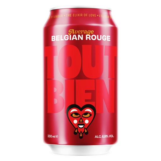 [PR/14041] Tout Bien Rouge Cannette 6 x 4 x 33 cl