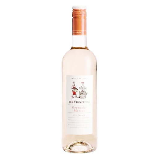 [PR/14045] Vigneron Wine Merlot Rosé 12 x 18,7 cl