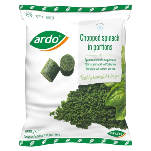 [W6024] Epinards Haches Ardo 1 kg