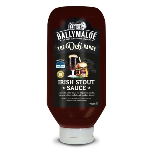 [17923] LA1926.1 Irish Stout Bier Steak Sauce Ballymaloe 960 ml