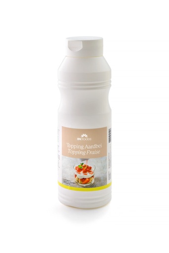 [W1533] Sauce Fraise Topping  DV Foods 960 ml