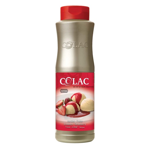 [W1533] Topping Aardbei DV Foods Tube 960 ml