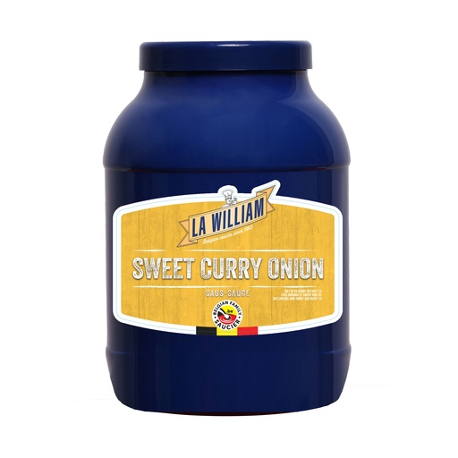 [6153] Sweet Curry Onion Saus La William Pet 3 L