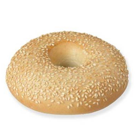 [8630] 2526 Bagel Sesam Bun Pastridor 36 x 75 gr