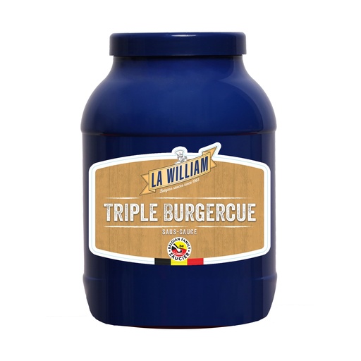 [2513] Triple Bc Burgercue Pet  La William 3 l