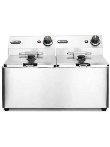[10009A] 205839 Friteuse Blue Line Double 2 x 8 L
