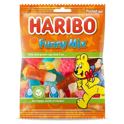 [19323] Funny Mix Haribo 28 x 75 gr 