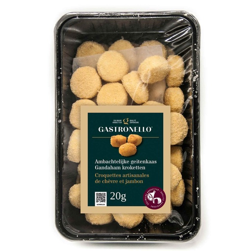 [0931] Geitenkaas Gandaham Kroket Gastronello 60 x 20 gr